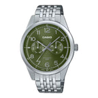 Herrenuhr Casio MTP-E340D-3AVDF Silberfarben