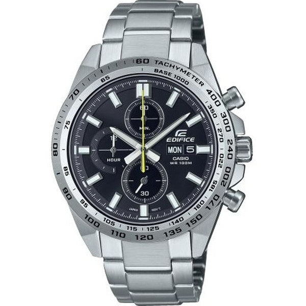 Herrenuhr Casio Sports Chronograph Schwarz Silberfarben - Mode & Accessoires