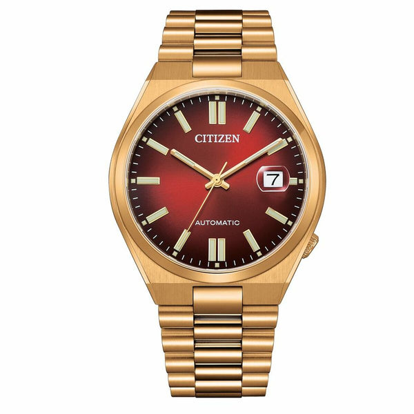 Herrenuhr Citizen NJ0153-82X Rot 40 mm gratis Versand - Mode & Accessoires