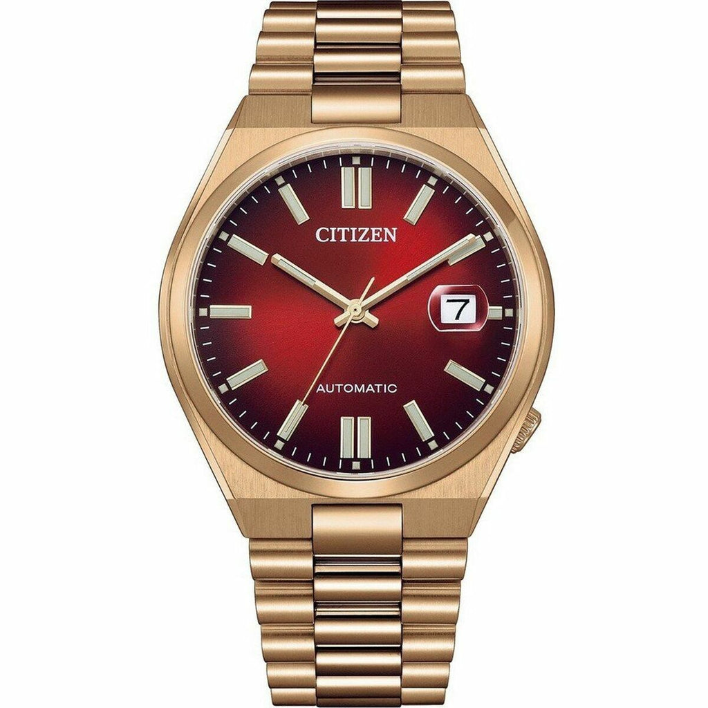 Herrenuhr Citizen NJ0153-82X Rot 40 mm gratis Versand - Mode & Accessoires