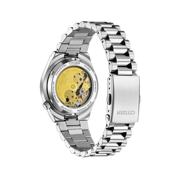 Herrenuhr Citizen NJ0200-50L Silberfarben 37 mm - Mode & Accessoires
