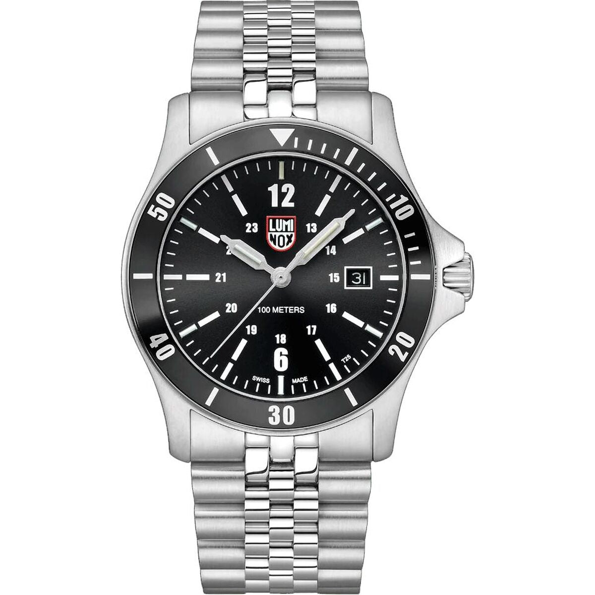 Herrenuhr Luminox XS0911 Silberfarben 42 mm - Mode & Accessoires