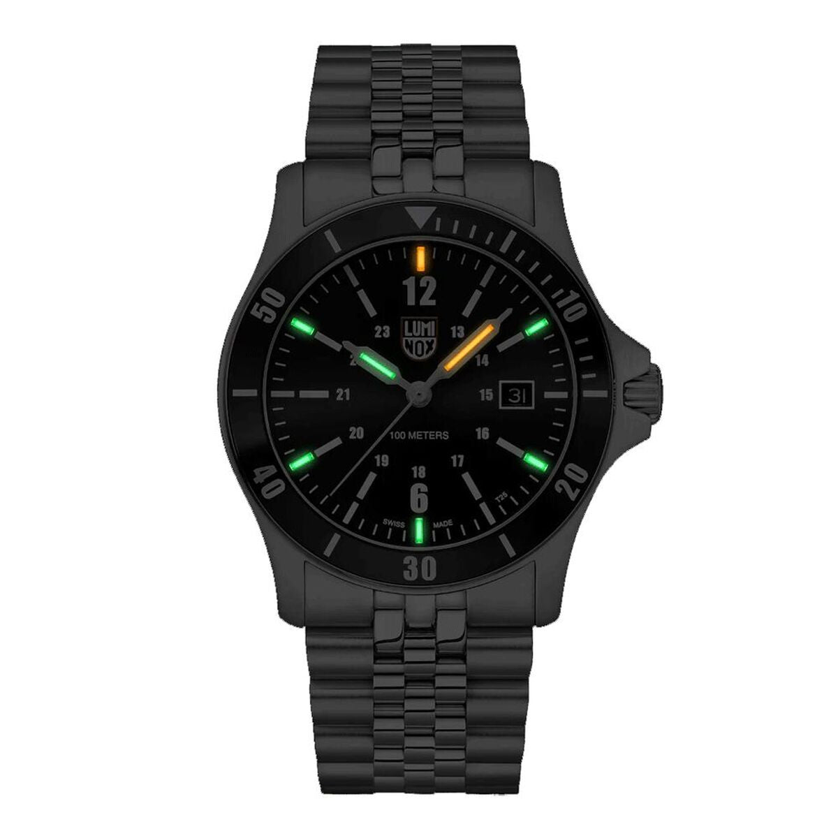 Herrenuhr Luminox XS0911 Silberfarben 42 mm - Mode & Accessoires
