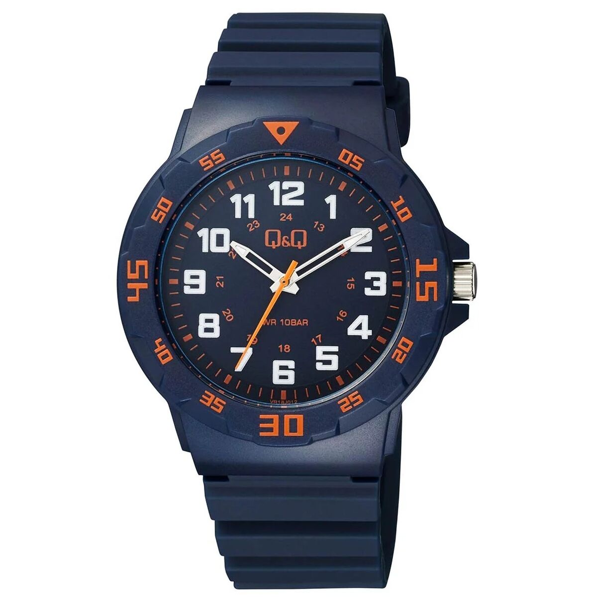 Herrenuhr Q&Q Only Time GENT 43 mm - Mode & Accessoires