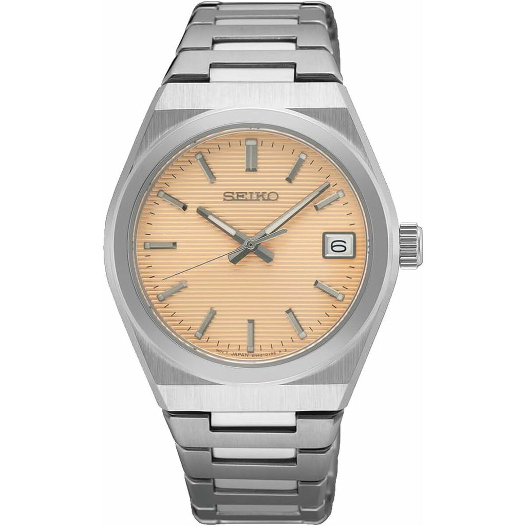 Herrenuhr Seiko SUR577P1 Gold Silberfarben - Mode & Accessoires