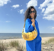 Hobo-Handtasche – Lemon
