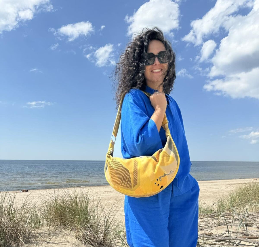 Hobo-Handtasche – Lemon