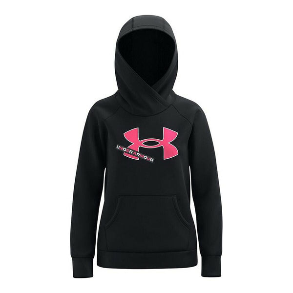 Hoodie für Mädchen aus Fleece Schwarz | Under Armour - Sport & Freizeit