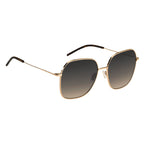 Hugo Boss Damensonnenbrille Gold mit grauen Linsen - Mode & Accessoires
