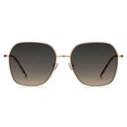 Hugo Boss Damensonnenbrille Gold mit grauen Linsen - Mode & Accessoires