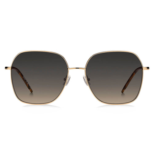 Hugo Boss Damensonnenbrille Gold mit grauen Linsen - Mode & Accessoires