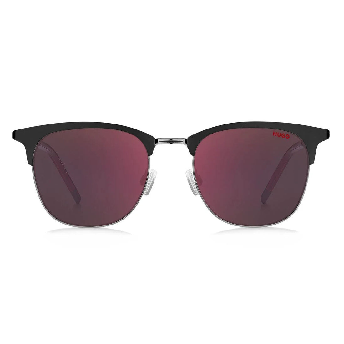 Hugo Boss Herren Sonnenbrille Matt aus Edelstahl, UV400 – Detailansicht 1