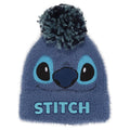 Hut Stitch Fluffy Pom Beanie Unisex Blau Acryl