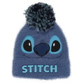 Hut Stitch Fluffy Pom Beanie Unisex Blau Acryl