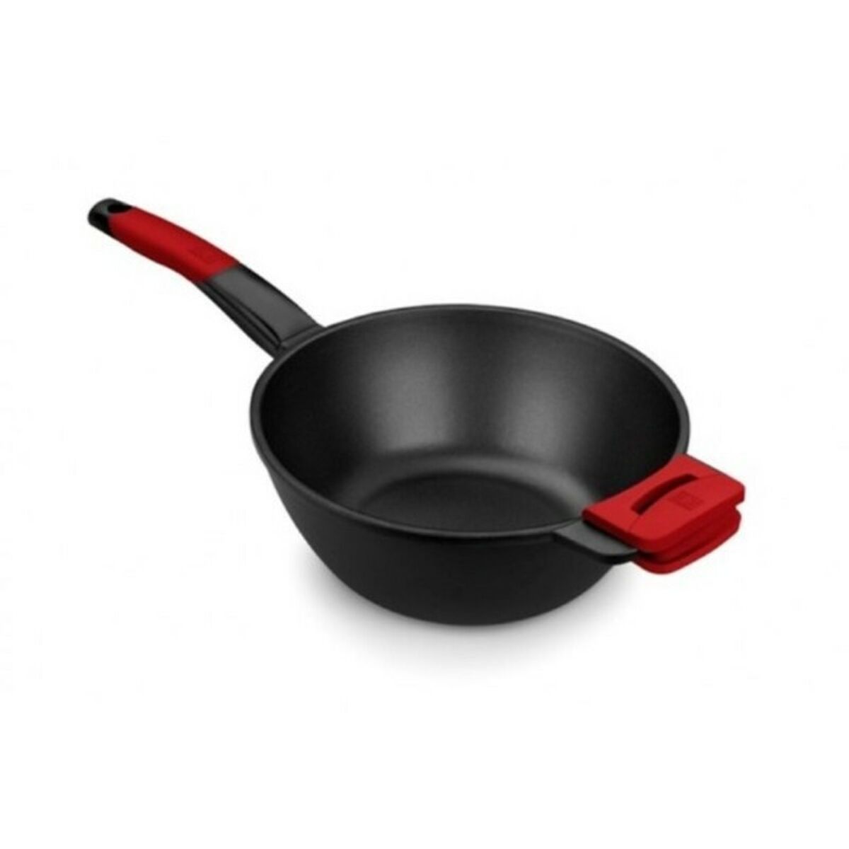 Wok Pfanne BRA A412028 Rot/Schwarz Edelstahl (1 Stück) (Ø 28 cm) - AWK Flagship