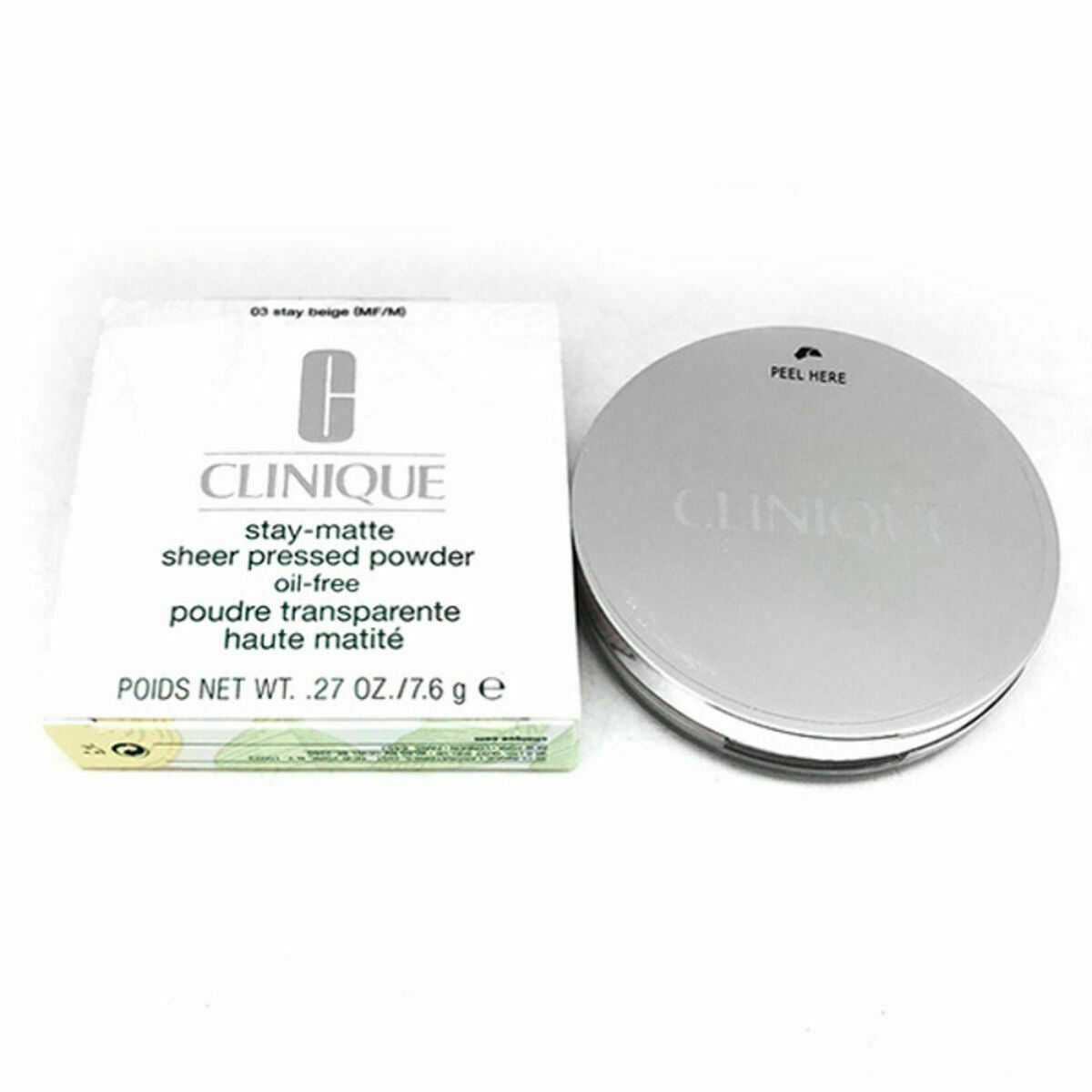 Kompaktpuder Stay-Matte Clinique Stay Matte 7,6 g (7,6 g) - AWK Flagship