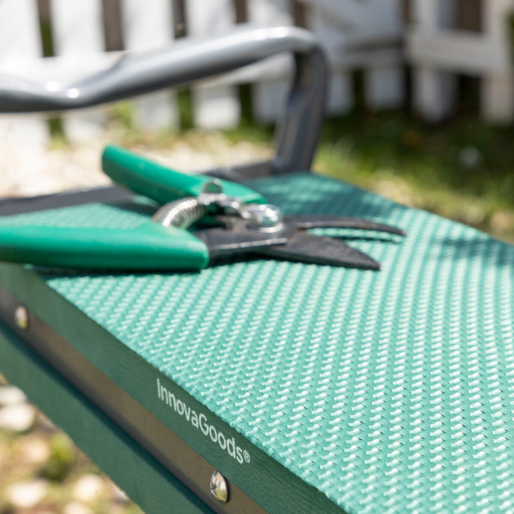 InnovaGoods 3-in-1-Garten-Kniebank mit Werkzeugtasche