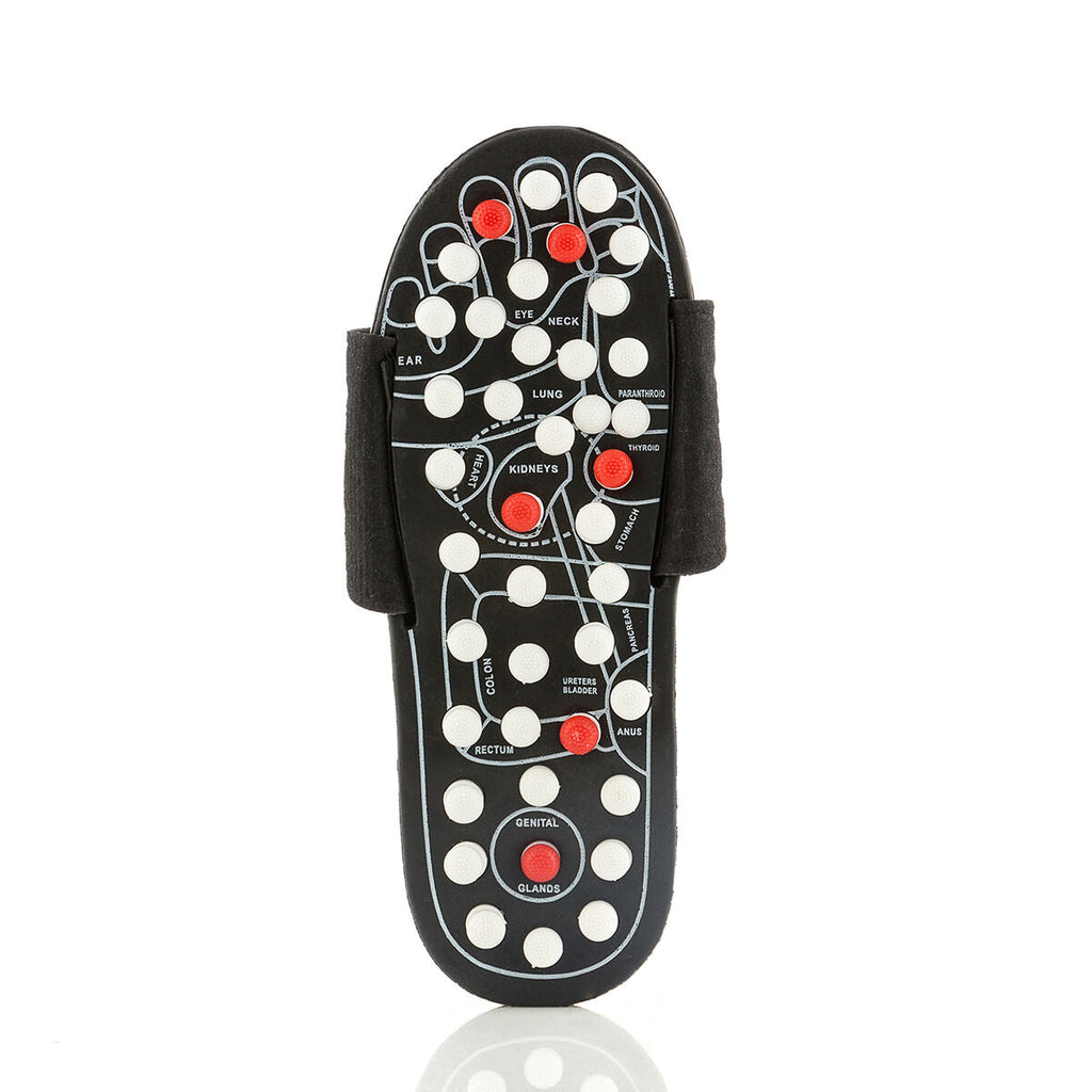 InnovaGoods Akupressur Schuhe Slicu – Ergonomisch Schwarz