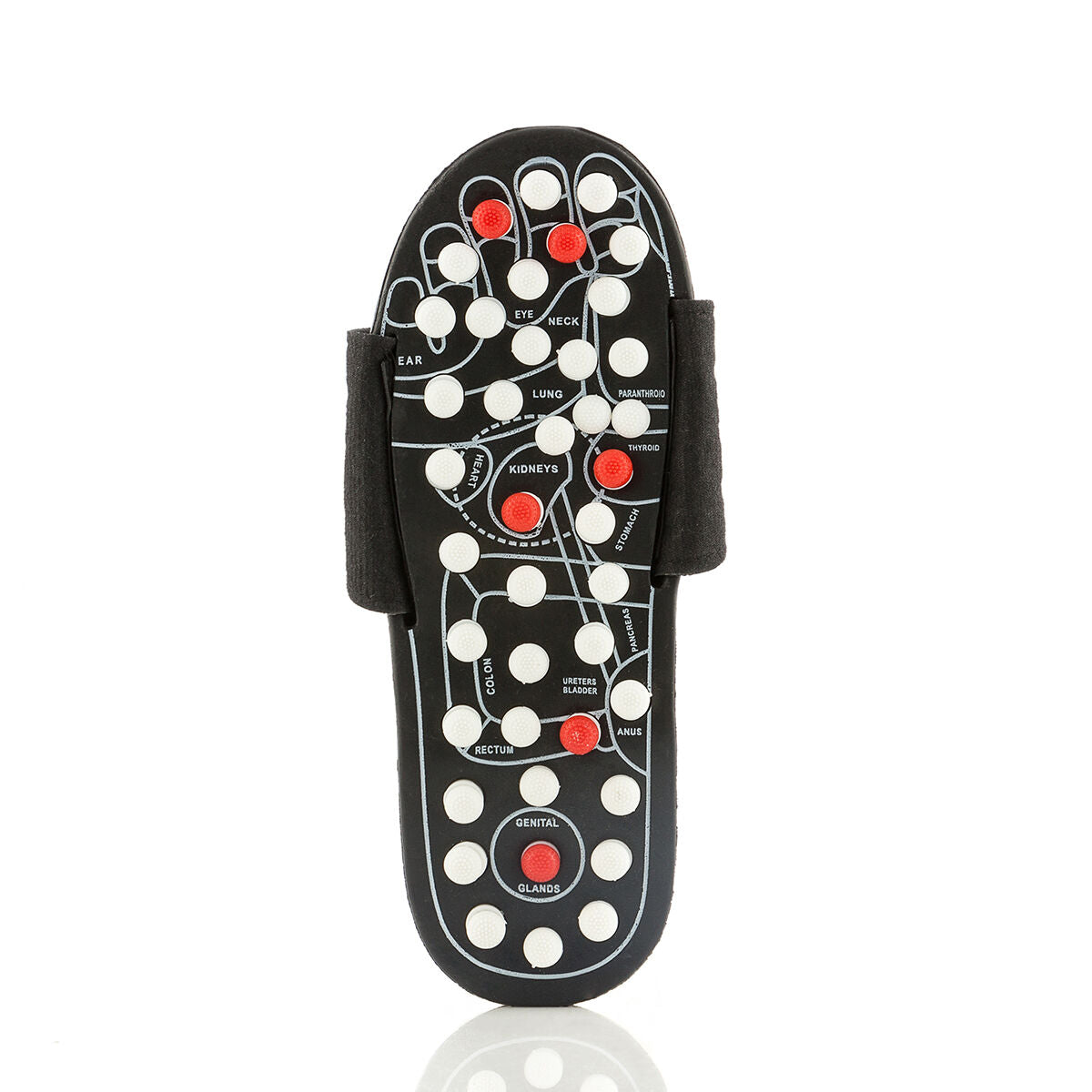InnovaGoods Akupressur Schuhe Slicu – Ergonomisch Schwarz