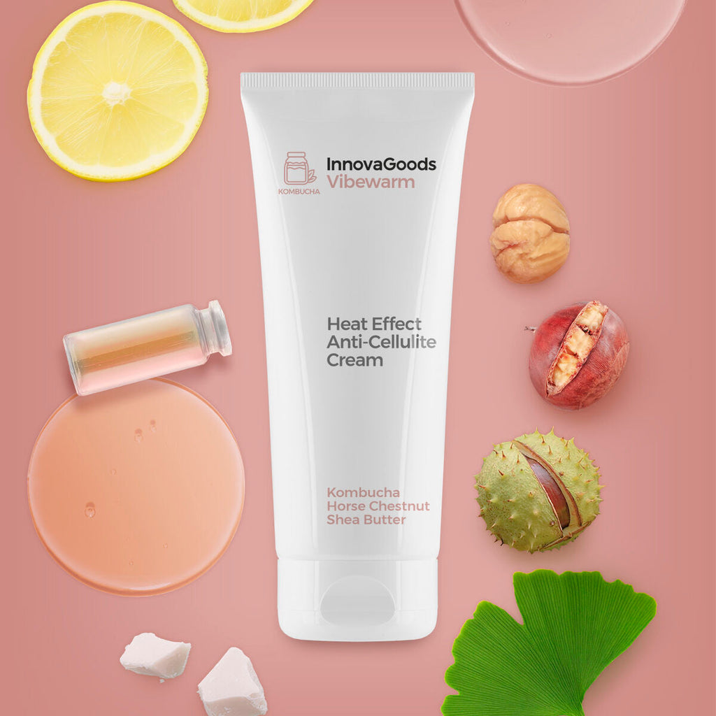InnovaGoods Anti-Cellulite-Creme 200 ml mit Wärmeeffekt