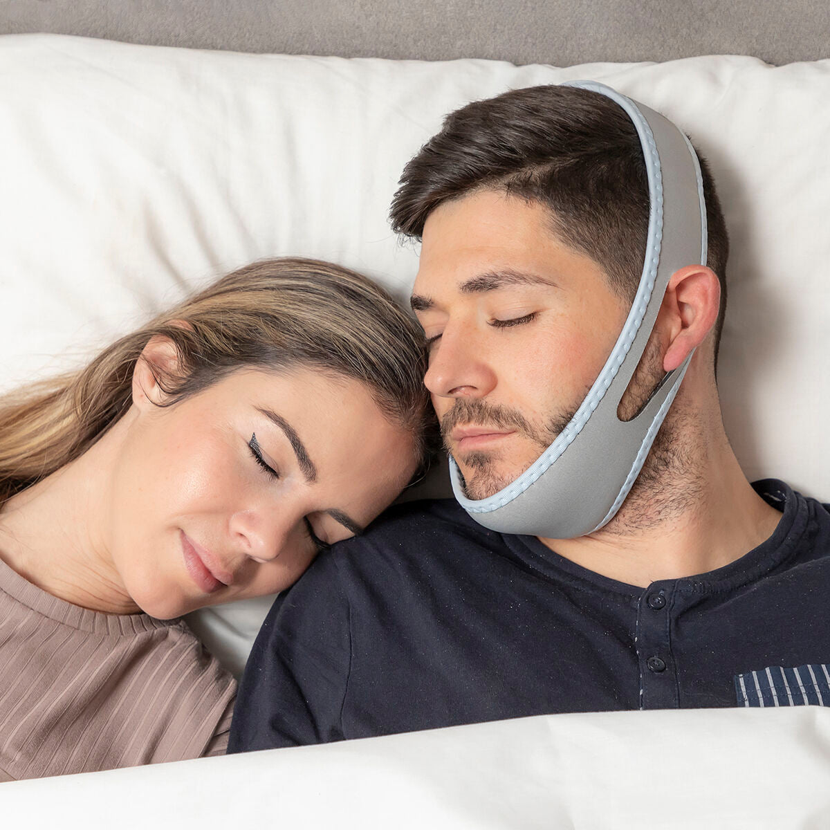 InnovaGoods Anti-Schnarch-Band Stosnore für besseren Schlaf