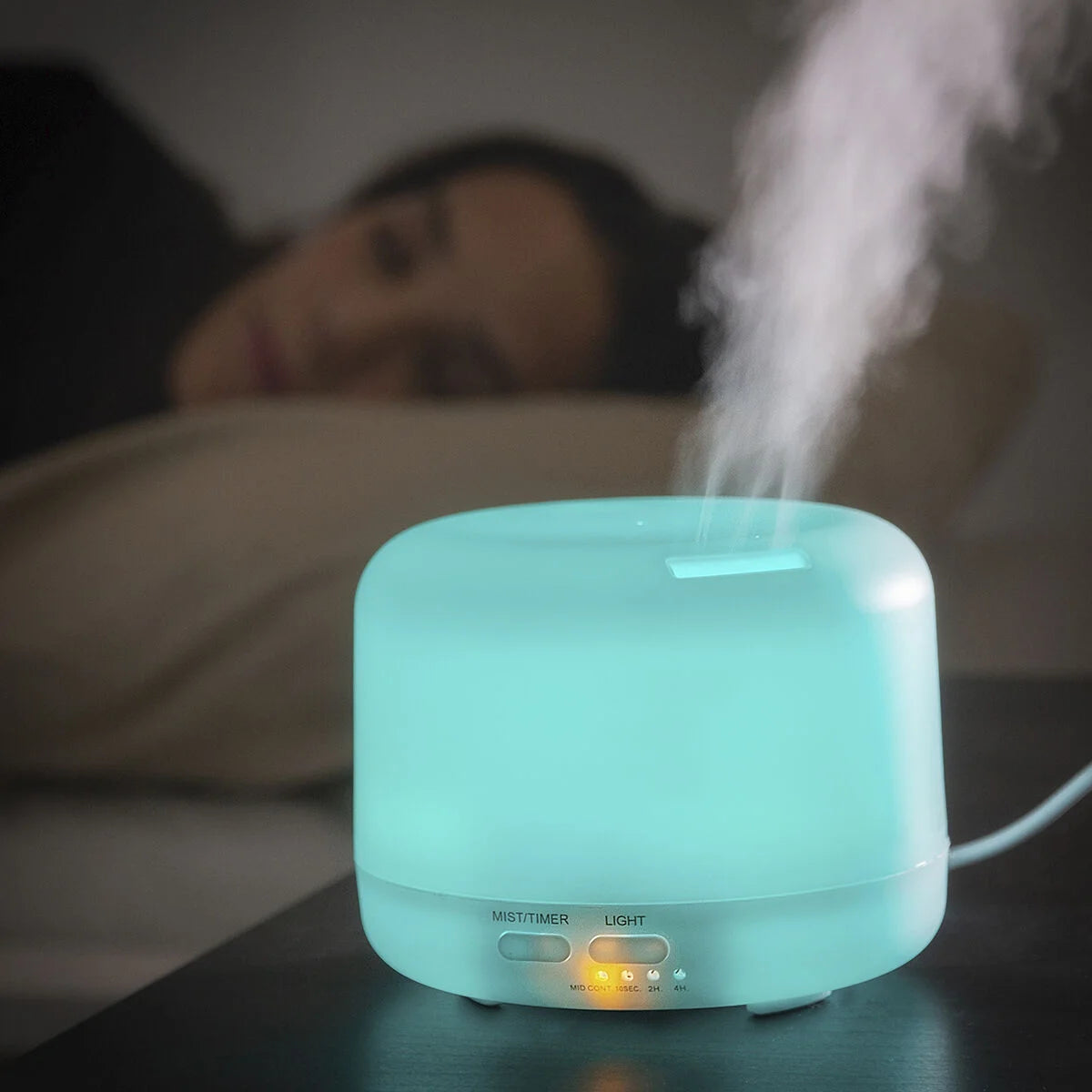 InnovaGoods Multicolor-LED Aroma Diffusor 400 ml