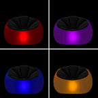 InnovaGoods Aufblasbarer Sessel mit LED-Licht - Home & Wohnen