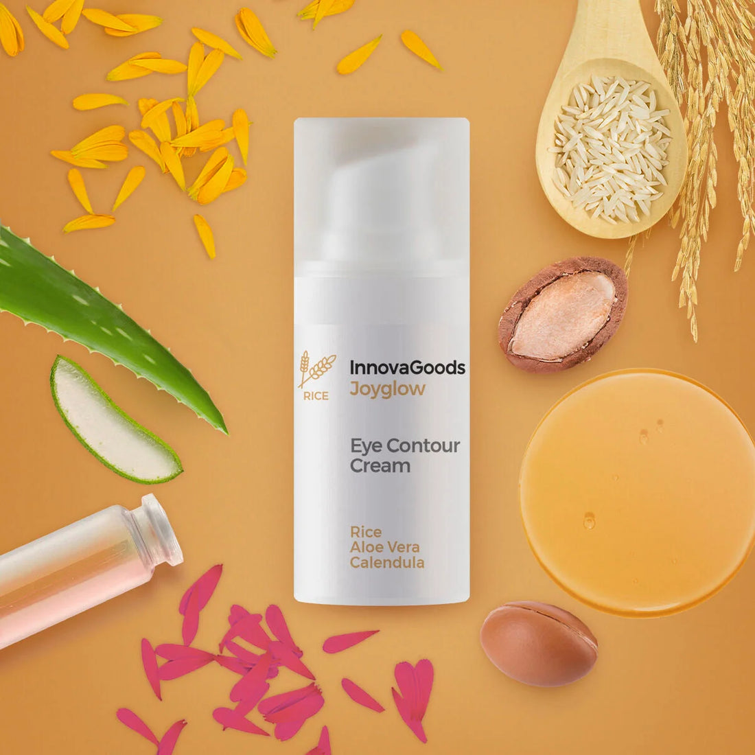 Augenkontur Rice Joyglow  15 ml – Detailansicht 5