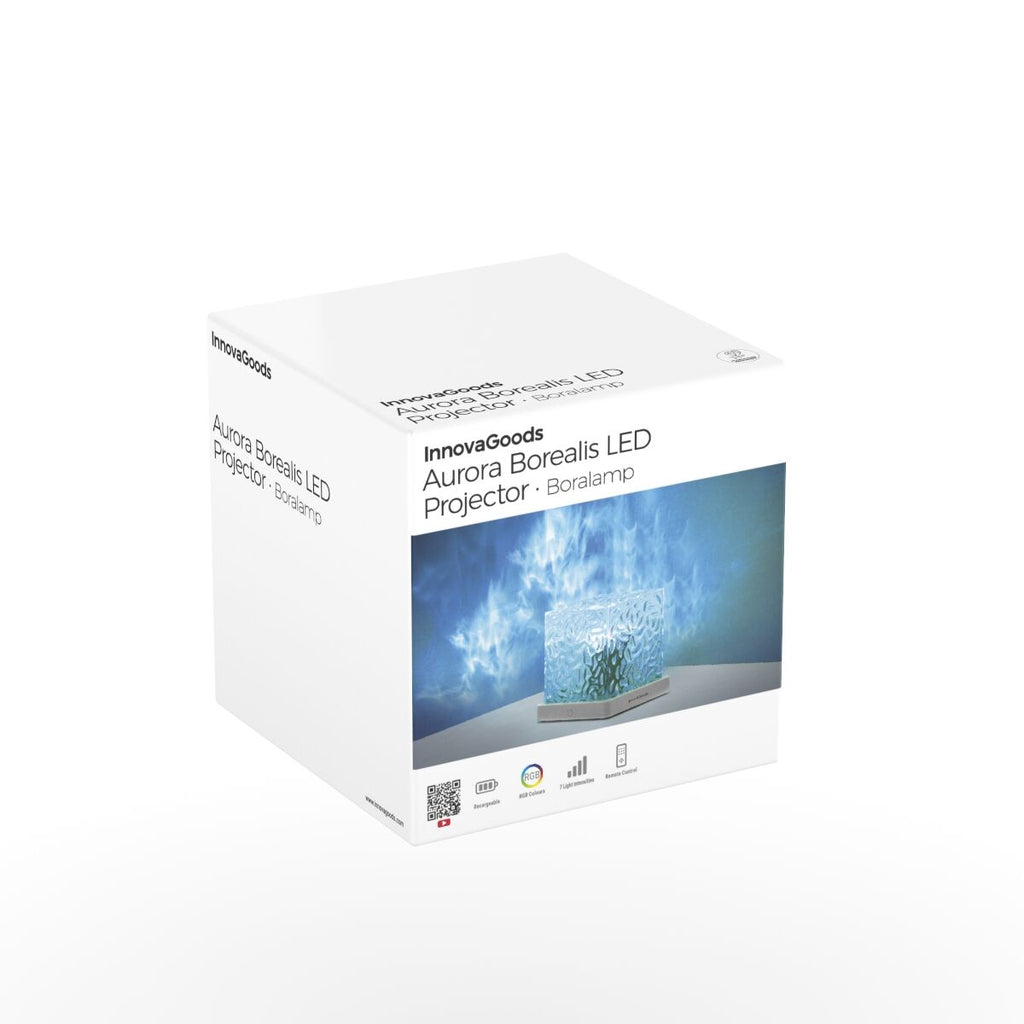 InnovaGoods Aurora Borealis LED-Projektor für Zuhause