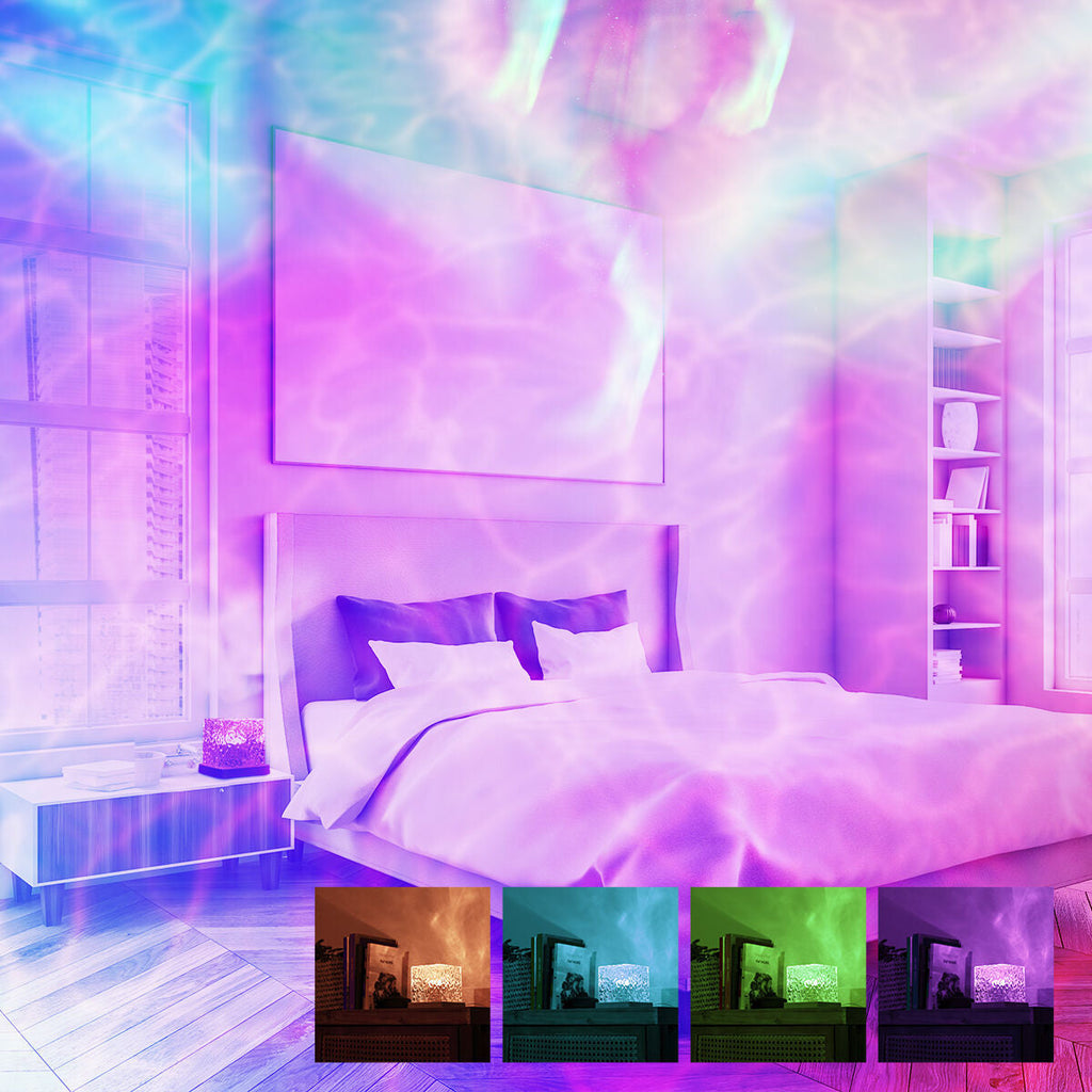InnovaGoods Aurora Borealis LED-Projektor für Zuhause