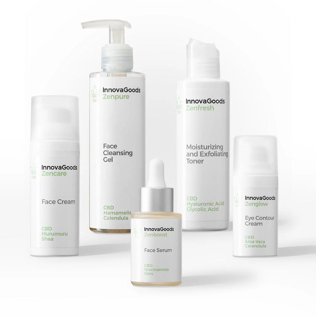 InnovaGoods CBD Gesichtspflege-Routine - Vegan