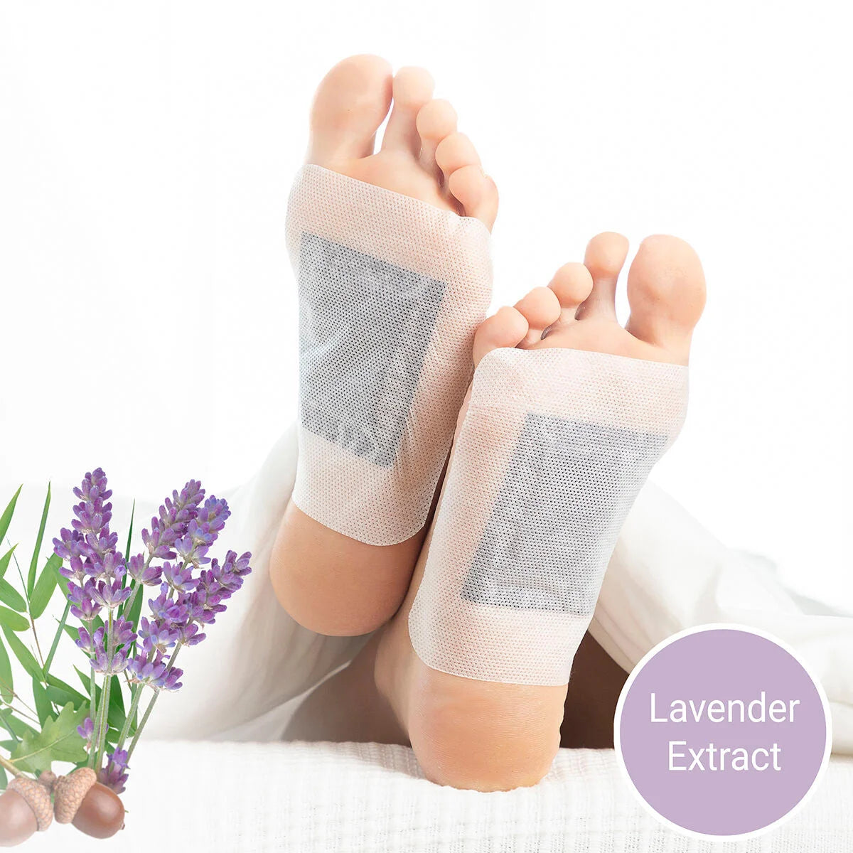 Detox Fußpflaster Lavender  10 Stück