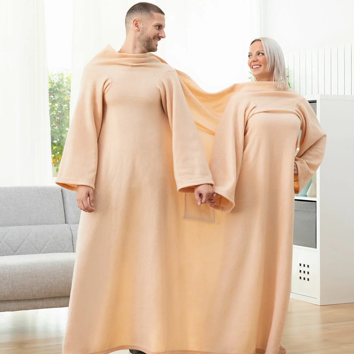 Doppelte Ärmeldecke mit Tasche Doublanket – Produktansicht 4