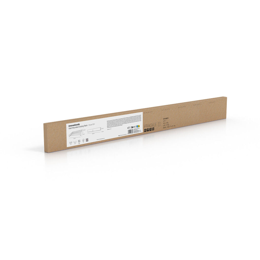 InnovaGoods Dryva 100 Wand-Wäscheständer klappbar