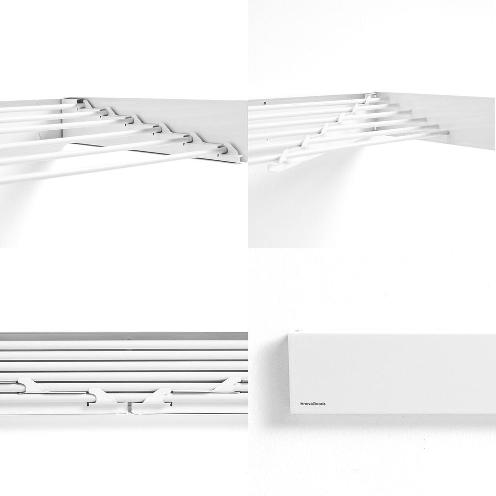 InnovaGoods Dryva 100 Wand-Wäscheständer klappbar