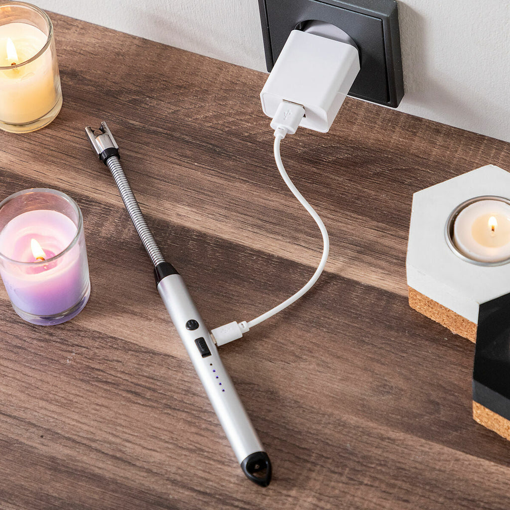 InnovaGoods Eflecther Wiederaufladbares Feuerzeug