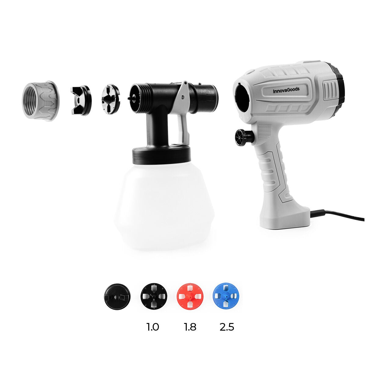 InnovaGoods Elektrische Farbspritzpistole Spraint 1 L