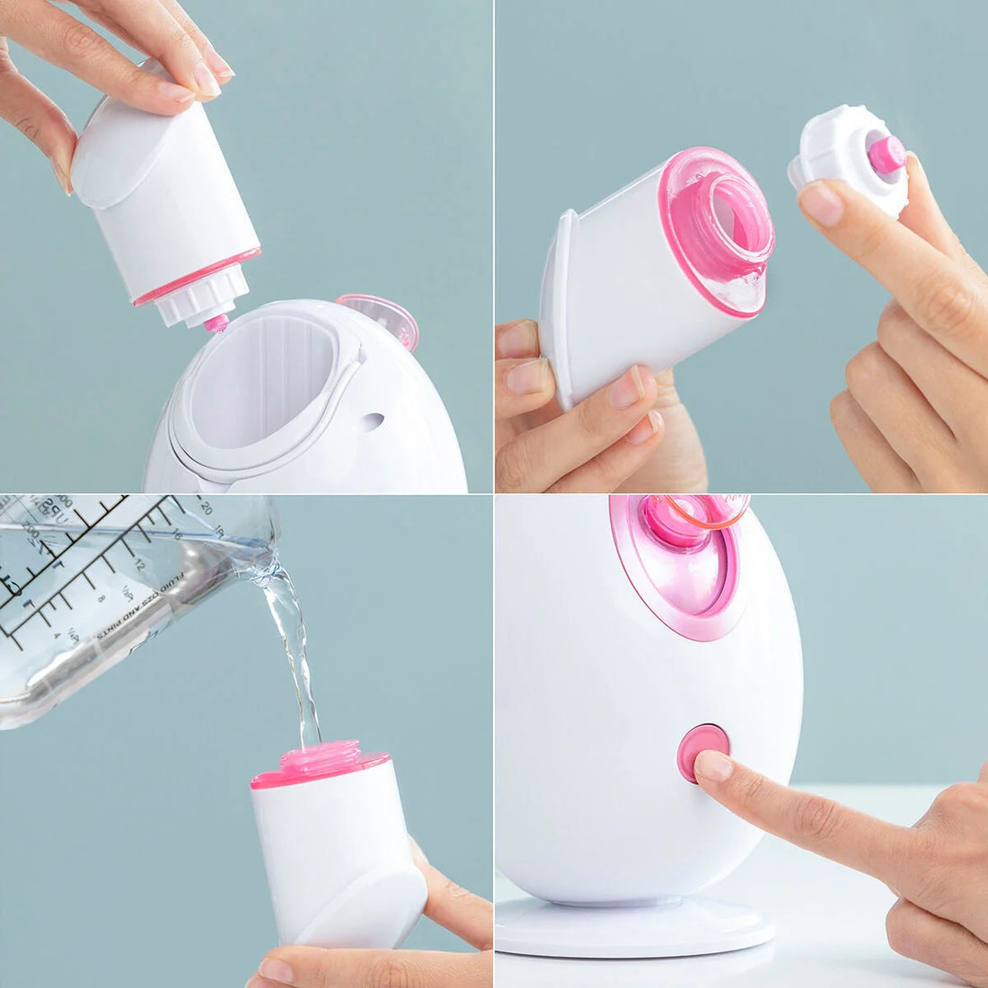 Elektrische Gesichtssauna Moispa – Detailansicht 1