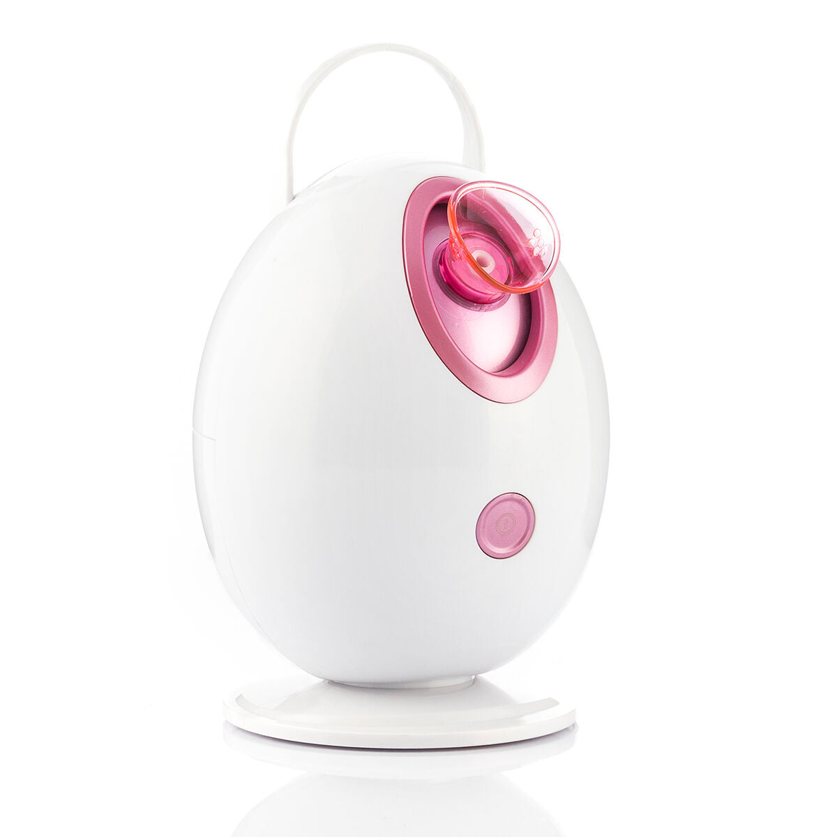 InnovaGoods Elektrische Gesichtssauna Weiß Rosa