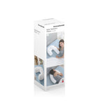 InnovaGoods Ergonomisches Seitenschläferkissen U-Form – Weiß