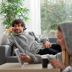 InnovaGoods Fleece-Kapuzen-Decke Unisex Übergröße
