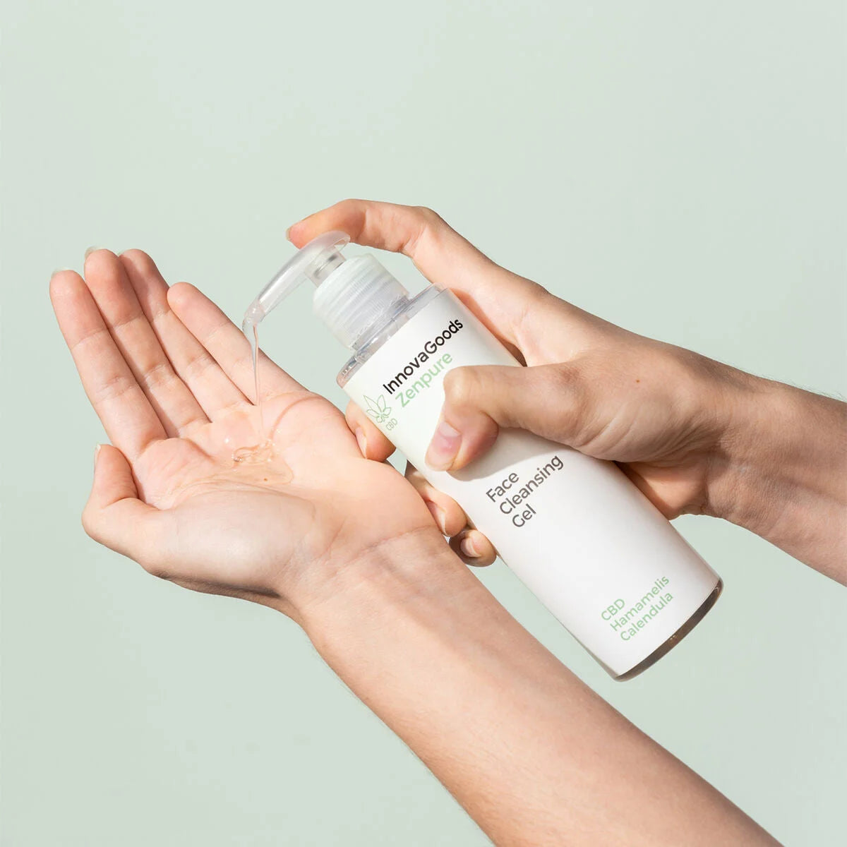 CBD-Gesichtsreinigungsgel Zenpure, 200 ml – Produktansicht 4