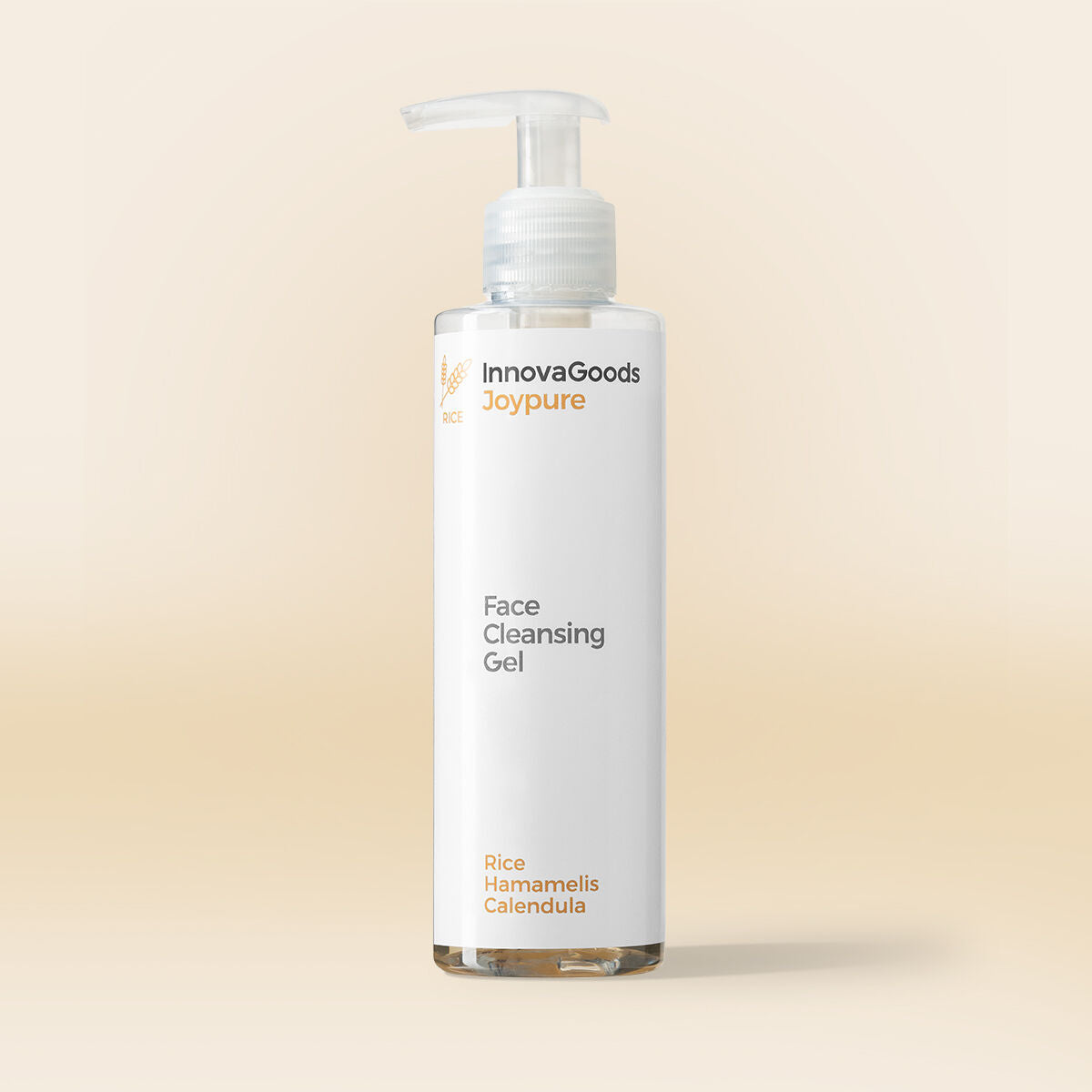 InnovaGoods Gesichtsreinigungsgel Rice Joypure 200 ml