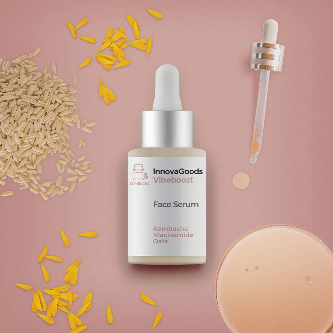 Gesichtsserum Kombucha Vibeboost  30 ml – Detailansicht 3