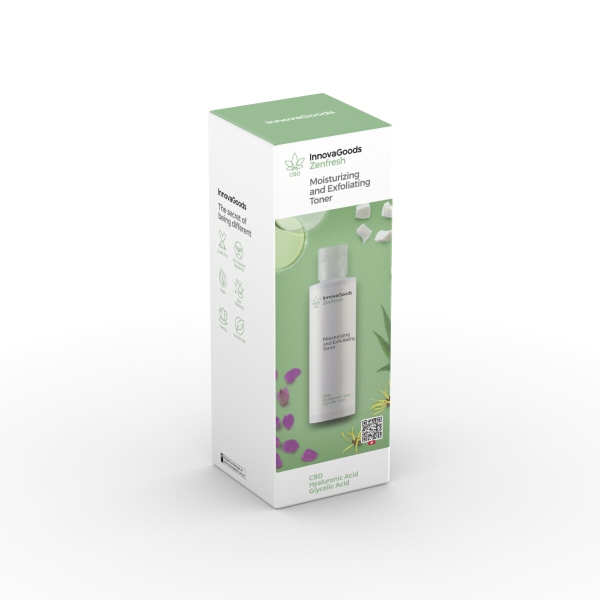 InnovaGoods Gesichtswasser mit Peeling-Effekt