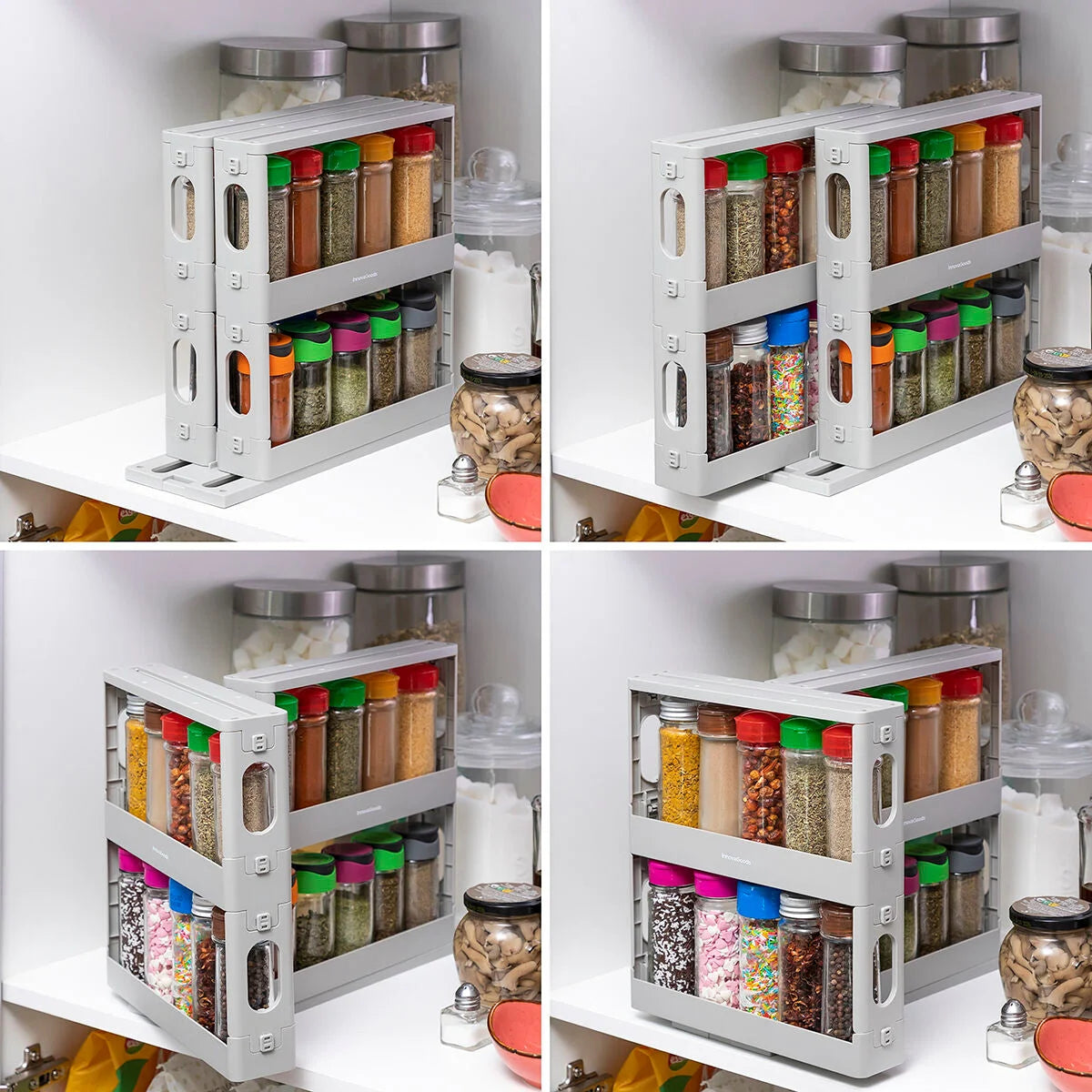 InnovaGoods Gewürzhalter auszieh- und schwenkbar