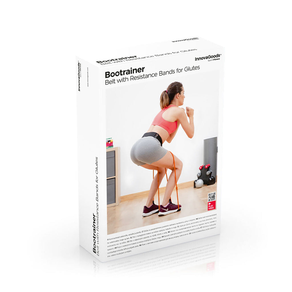InnovaGoods Gürtel mit Widerstandsbändern für Fitness