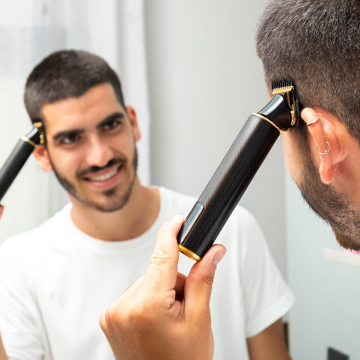 InnovaGoods Haarschneider wiederaufladbar mit Zubehör