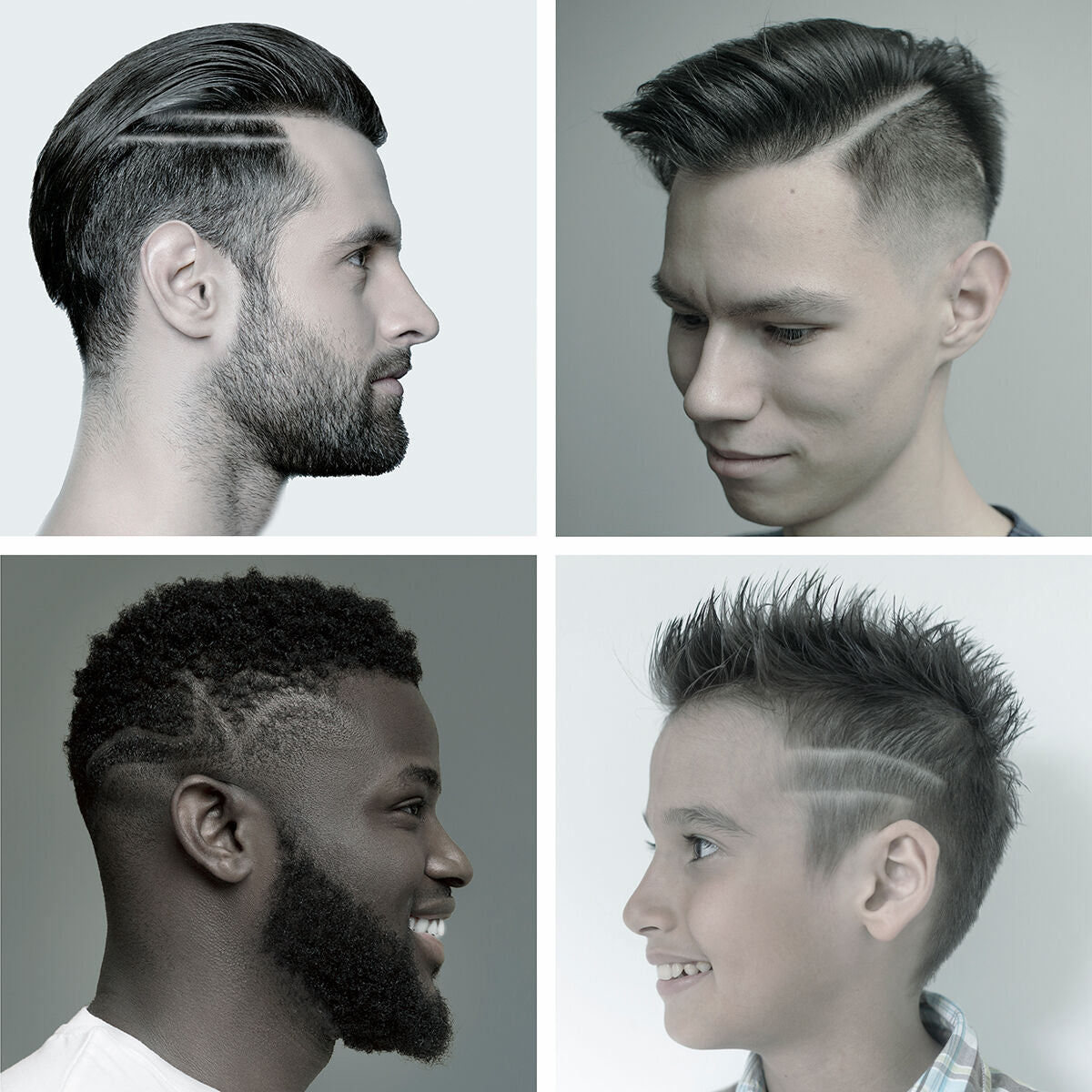 InnovaGoods Haarschneider wiederaufladbar mit Zubehör