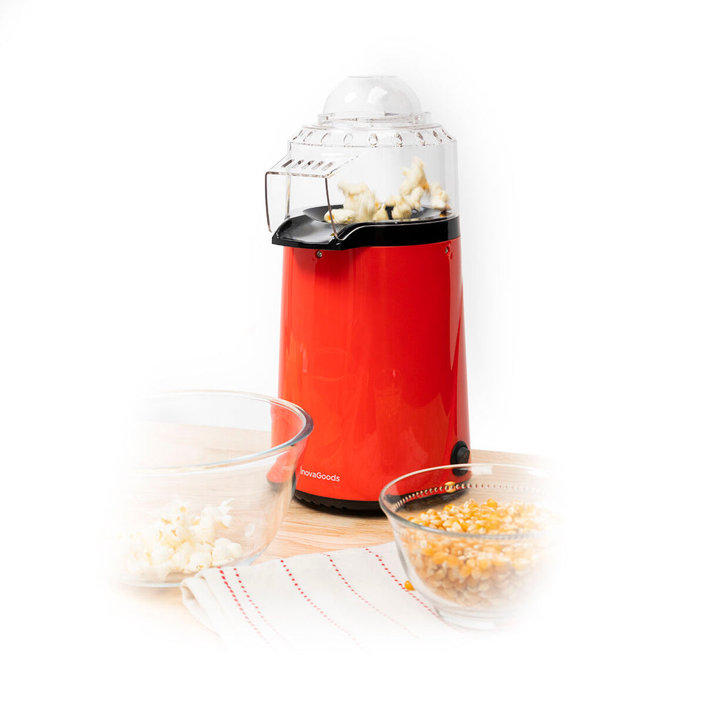 InnovaGoods Heißluft-Popcornmaschine 1200W Schwarz